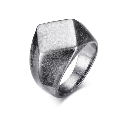 Flat-Top Signet Ring