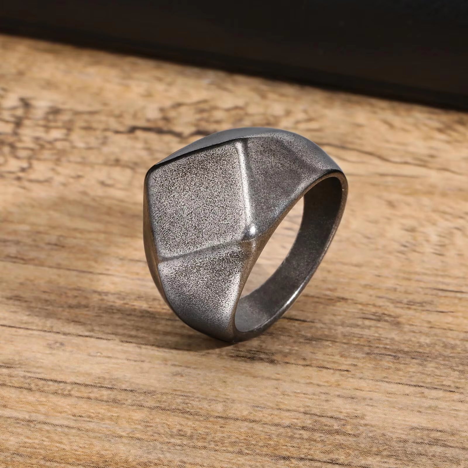 Flat-Top Signet Ring