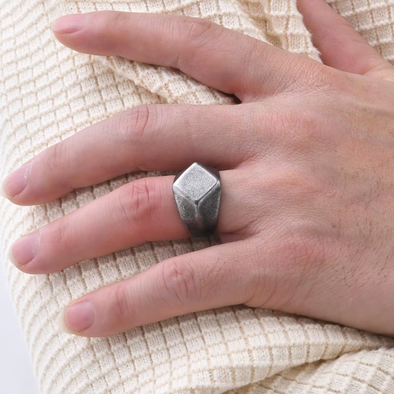 Flat-Top Signet Ring